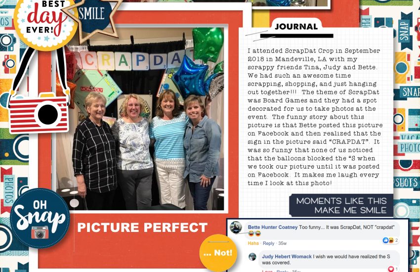 LOAD 5-19 Day 30 – Picture Perfect … Not!