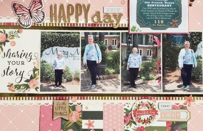 Scrap Our Stash | September “Pick Your Side” Sketch Challenge | Happy Day