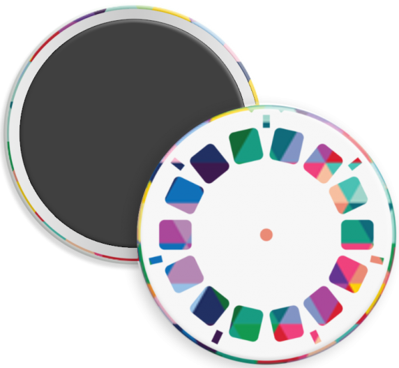 Film Reel Multi-Color