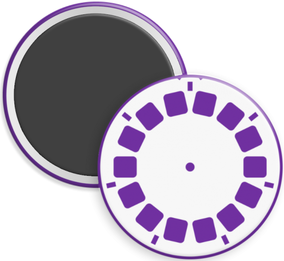 Film Reel Hot Purple