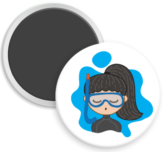Girl with Snorkel