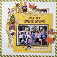 Scrap Our Stash | October 2020 | What’s My Challenge | Grateful for my Family