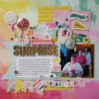 Scrap Our Stash | November Sketch Challenge | Birthday Surprise