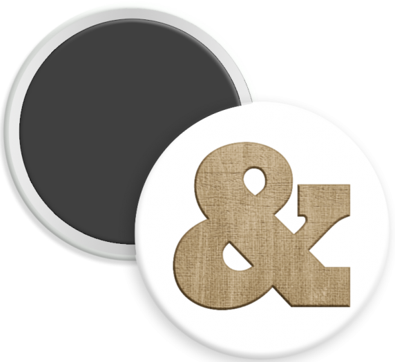 WoodGrain Ampersand