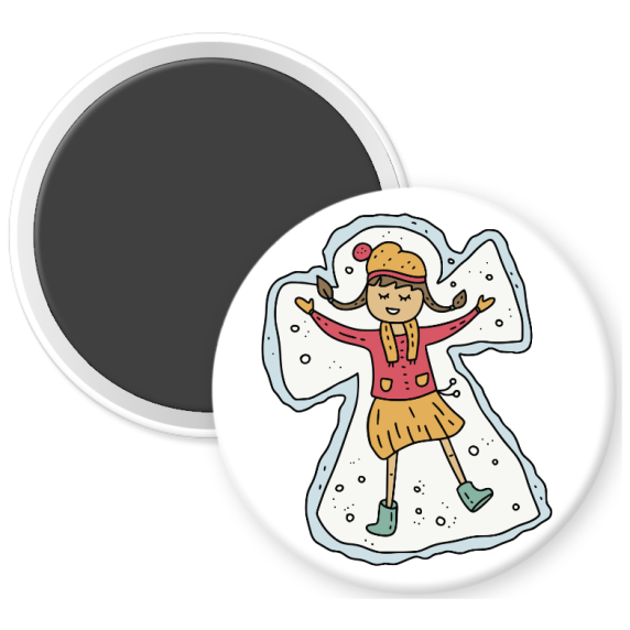 Snow Angel Girl #2