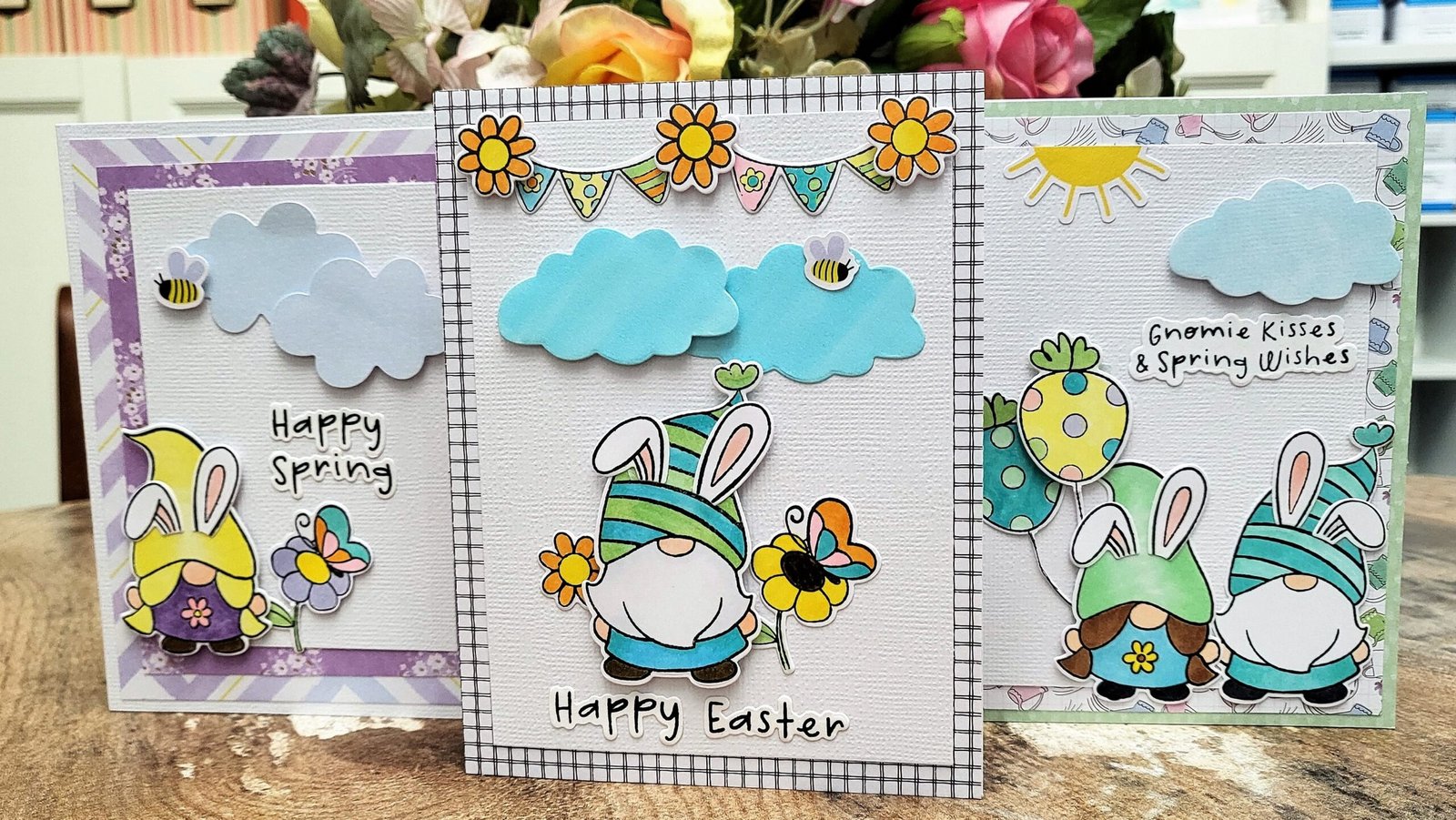 Spellbinders Spring Stamp & Die Set