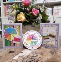 “Stitched Color Wheel” Stamps & Dies from Spellbinders May 2022 Club