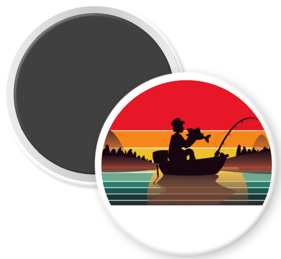 Fishing at Sunset