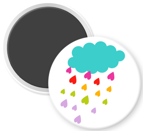 Summer Raining Hearts