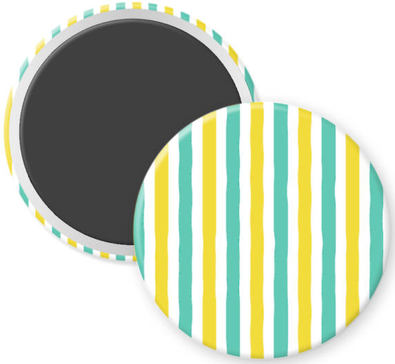 Vintage Lemons Stripes