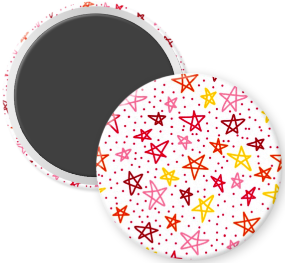 August Days Colorful Stars