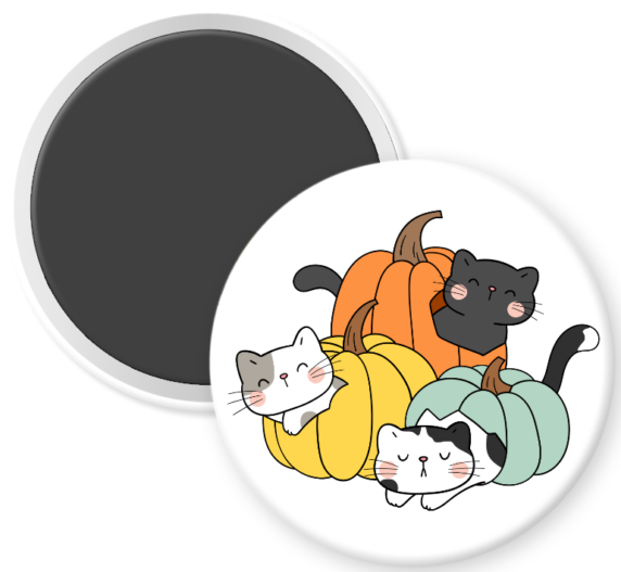 Pumpkin Cats #1