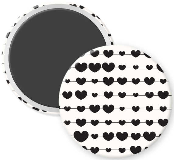Black Hearts on a String