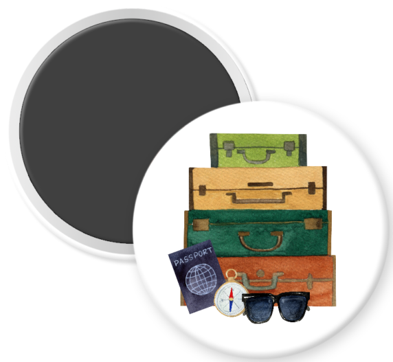 Travel Moments Stacked Luggage