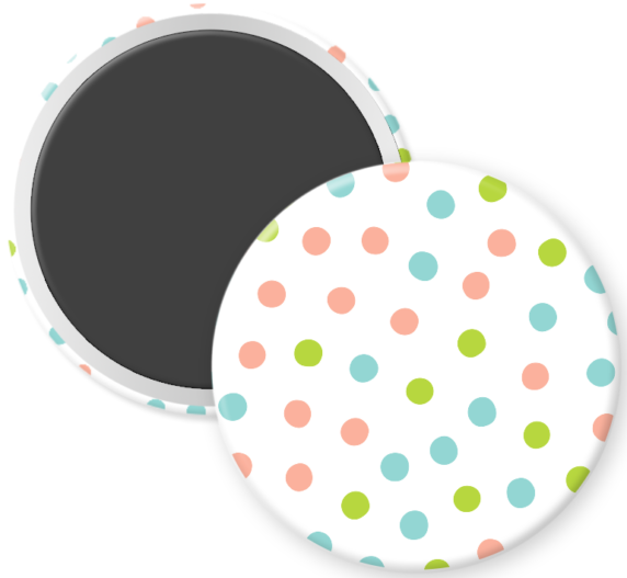 Bunnies & Blooms Polka Dots