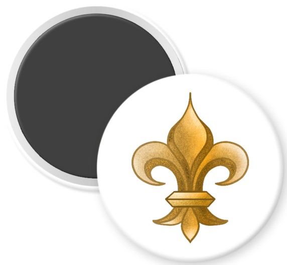 Gold Fleur de lis